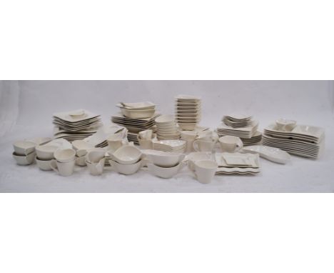 A stunning extensive Villeroy & Boch ' New Wave Premium ' dinner and tea service, 135 pieces in total consisting of dinner pl