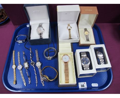 Watches - Rotary, Sekonda, Next and other modern wristwatches :- One Tray 