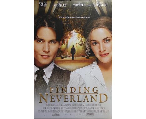 A collection of framed film posters and memorabilia, to include, Finding Neverland, Wimbledon, The Magic Roundabout; with Wha