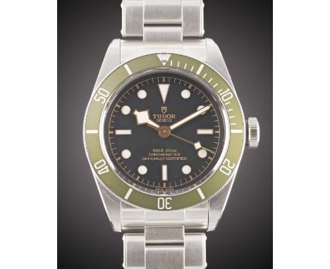 A GENTLEMAN'S STAINLESS STEEL ROLEX TUDOR BLACK BAY "HARRODS" SELF WINDING BRACELET WATCHDATED 2019, REF. 79230G HARRODS SPEC