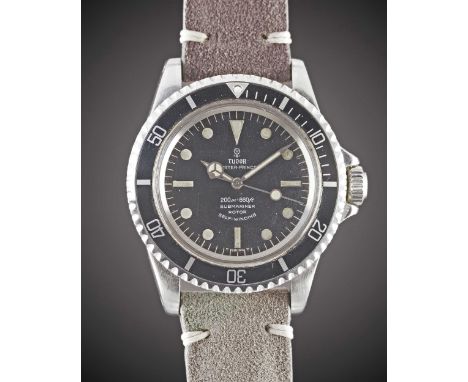 A GENTLEMAN'S STAINLESS STEEL ROLEX TUDOR OYSTER PRINCE SUBMARINER WRIST WATCHCIRCA 1967, REF. 7928/0 WITH GILT TRACKING & WH