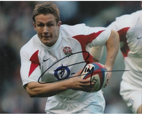 Rugby Legend Johnny Wilkinson signed 10 x 8 inch Colour Photo. Signed in black ink. Good condition. All autographs are genuin