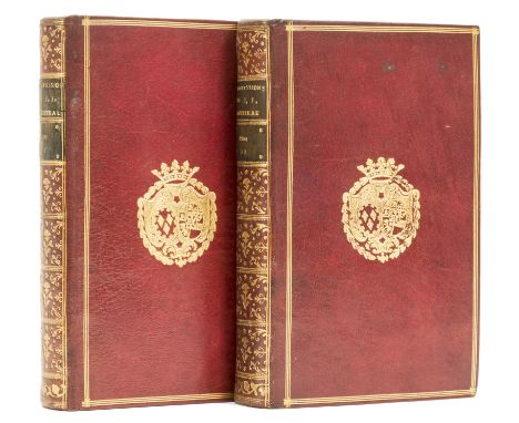 Rousseau (Jean Jacques) Les Confessions, 2 vol., first edition, half-titles, occasional spotting and browning, contemporary F