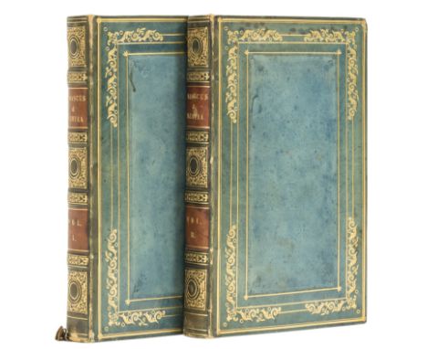Syria.- Addison (Charles Greenstreet) Damascus and Palmyra: A Journey to the East, 2 vol., first edition, 10 hand-coloured li
