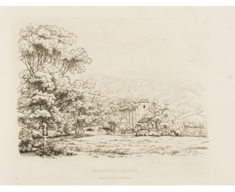 Lake District.- Green (William) Seventy Eight Studies from Nature, first edition, 78 soft ground etched plates on 53 sheets, 