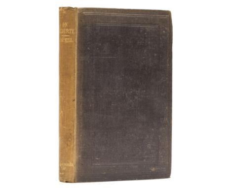 Mill (John Stuart) On Liberty, first edition, 8pp. advertisements at end (one leaf with tears), contemporary inscription to f