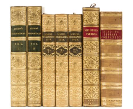 Bibliography.- Dibdin (Rev. Thomas Frognall) Reminiscences of a Literary Life, 2 vol., first edition, list of subscribers, en