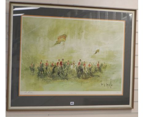 Ben Maile (1922-), limited edition print, 'A Time of Glory, signed in pencil, 21/350, 62 x 89cm