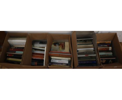 A large quantity of mixed reference books including JMW Turner, The Elgin Marbles, Sotheby's Portrait of an Auction House, et
