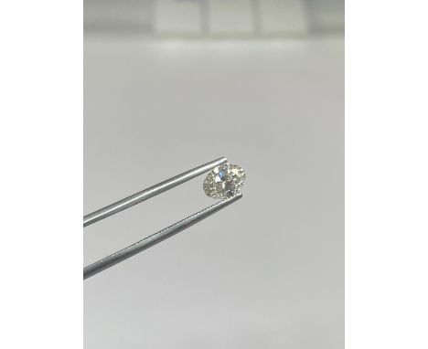 0.79ct Natural Oval Cut Diamond Colour J/K Clarity VS2/Si1 