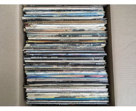 A collection of approx 100 LPs by various artists including David Gilmour, Cat Stevens, Bob Dylan and many more.