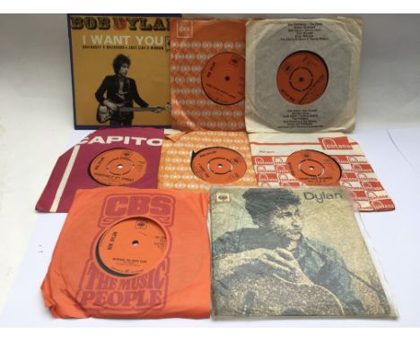 The 'Dylan' EP and seven Bob Dylan 7inch singles.