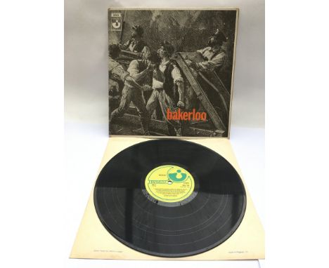 A first UK stereo pressing of the 1969 self titled 'Bakerloo' LP, SHVL 762. Condition of vinyl is excellent, sleeve excellent
