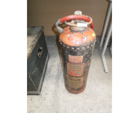 vintage fire extinguisher