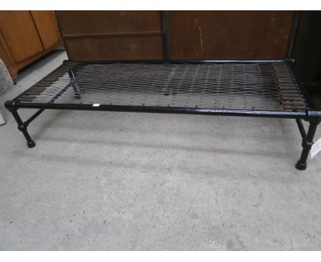 vintage metal sprung bed base