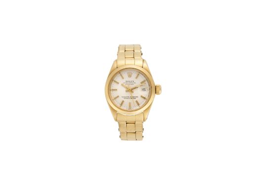 Rolex Lady Orologio Da Polso Da Donna In Oro 18k Anni 70 Quadrante Movimento E Cassa Firmati M