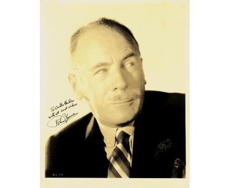 ACTORS: A good selection of vintage signed 8 x 10 photographs and a few slightly smaller etc. by various film actors includin