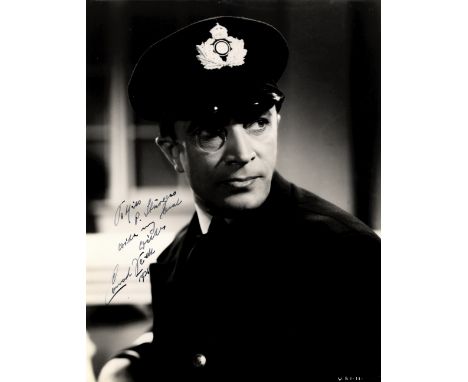 VEIDT CONRAD: (1893-1943) German Actor, remembered for his role as Major Heinrich Strasser in Casablanca (1942). Vintage sign
