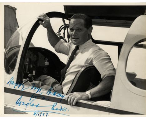 BADER DOUGLAS: (1910-1982) British World War II Ace (22.5 victories), recognised for his important role during the Battle of 