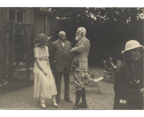 [ELGAR & SHAW]:[ELGAR EDWARD] (1857-1934) English Composer & [SHAW GEORGE BERNARD] (1856-1950) Irish Playwright, Nobel Prize 