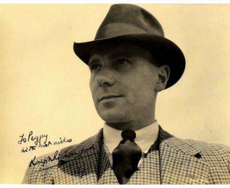 ACTORS: Selection of vintage signed and inscribed 8 x 10 photographs and a few slightly smaller by various film actors includ