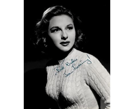 ACTRESSES: Selection of vintage signed 8 x 10 photographs and very slightly smaller (3) by various film actresses (some of wh