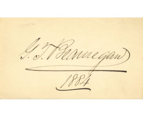 BEAUREGARD PIERRE: (1818-1893) American Military officer, the first prominent General of the Confederate States Army during t