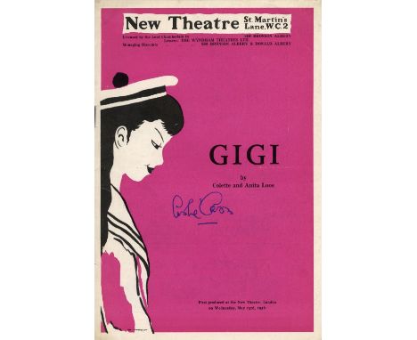 THEATRE: Selection of signed theatre programmes by various actors and actresses, entertainers etc., some programmes signed by