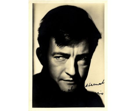 RAINS CLAUDE: (1889-1967) English Actor, famous for his role as Captain Renault in Casablanca (1942). Vintage signed sepia 5 
