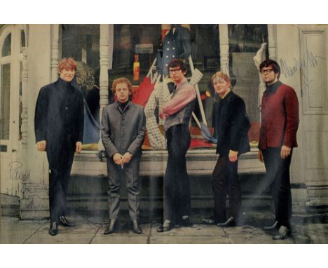 ROCK AND ROLL: A good selection of vintage multiple signed colour magazine photographs of various sizes (most 13 x 9.5 and sl