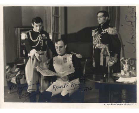 BRITISH THEATRE: A good selection of multiple signed vintage 8 x 10 photographs and a few slightly smaller by various British