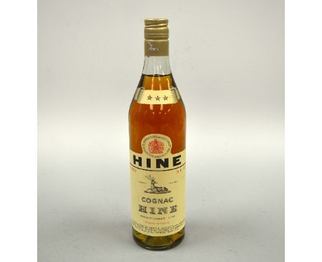 HINE COGNAC, 70% proof, 24fl ozs