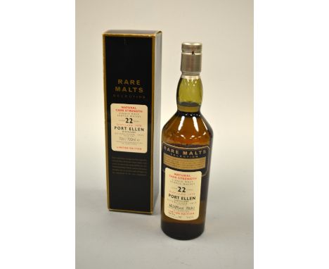 PORT ELLEN 22 RARE MALTS, single malt scotch whisky, distilled 1978, bottle No.9434 October 2000, 70cl, 60.50% vol, in carton