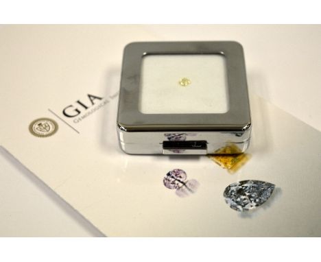 A LOOSE CUT CORNERED RECTANGULAR MODIFIED BRILLIANT, weighing 0.30ct, accompanied by report 2141430629 dated February 8th 201