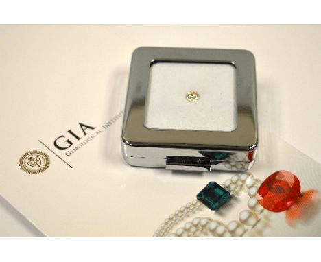 A LOOSE BRILLIANT-CUT DIAMOND, weighing 0.68ct, accompanied by report number 2151599002 dated August 23rd 2013, from GIA, sta