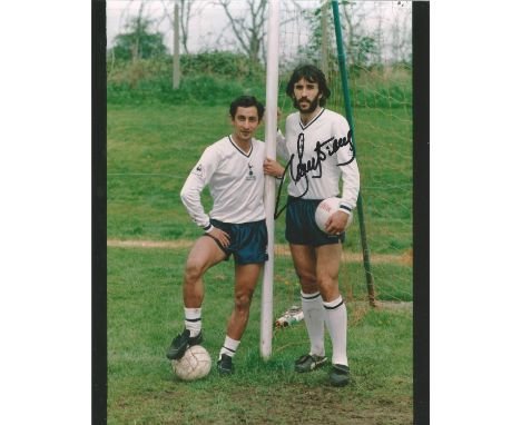 Ricky Villa Signed Tottenham Hotspur 8x10 Football Photo. Good Condition. All autographs are genuine hand signed and come wit