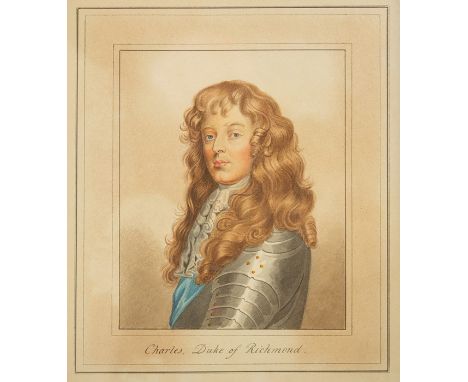 George Perfect Harding F.S.A. (British, 1781-1853), portrait of Charles Stuart, 3rd Duke of Richmond, circa 1835, watercolour