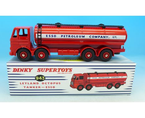 A Dinky Supertoys Leyland Octopus Tanker-Esso, made in China, boxed