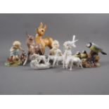 A Royal Worcester figure, modelled by F G Doughty, "Woodland Dance", another Royal Worcester