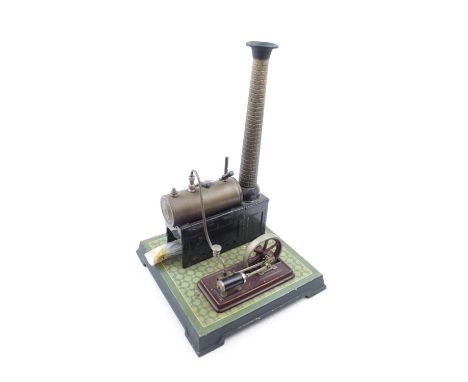Mamod Stationary engine on green base 