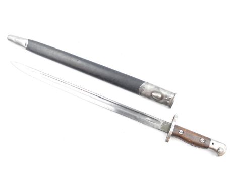 1907 Wilkinson Bayonet with military markings 
