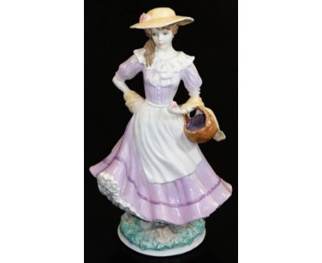 A Royal Worcester The Four Seasons Collection Compton and Woodhouse figure Autumn, limited edition no. 2153/7500, printed mar