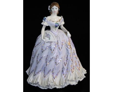 A Royal Worcester figure The Last Waltz, limited edition no.706/12500, 23cm high.