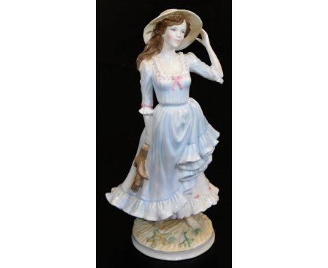 A Royal Worcester The Four Seasons Collection Compton and Woodhouse figure Summer, limited edition no. 2153/7500, printed mar