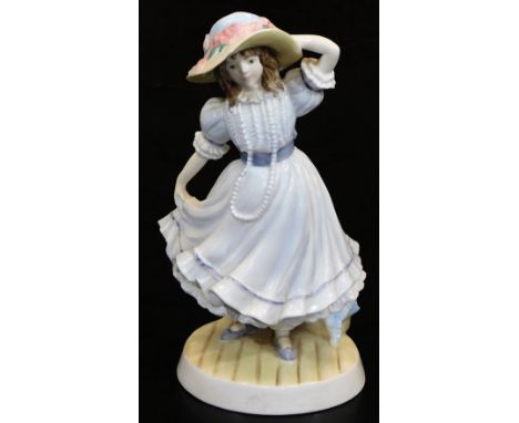 A Royal Worcester National Children's Home Compton and Woodhouse figure Grandma's bonnet, limited edition no. 33292/9500, pri