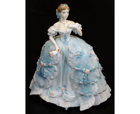 A Royal Worcester Compton and Woodhouse figure The First Quadrilles, limited edition no. 1436/12500, printed marks beneath, 2