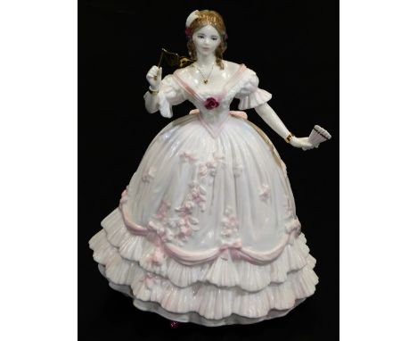 A Royal Worcester Compton and Woodhouse Figure The Masquerade Begins, limited edition no. 3906/12500, printed marks beneath, 