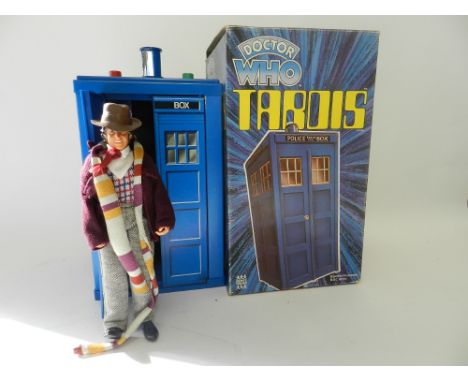 A boxed Dr Who Tardis by Denys Fisher, circa 1976, with no visible play wear and with the original instruction leaflet.  The 