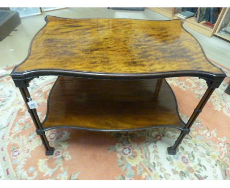 A Georgian mahogany Silver table 