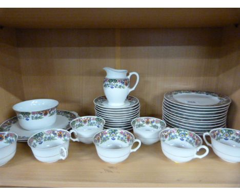 A part Czechoslovakian Tea service 
